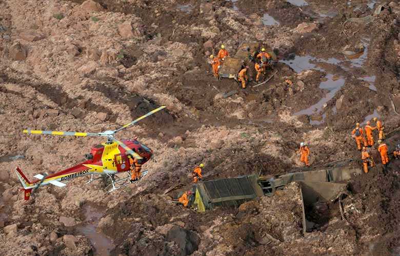 Há aproximadamente 430 mil toneladas de minério de ferro no local