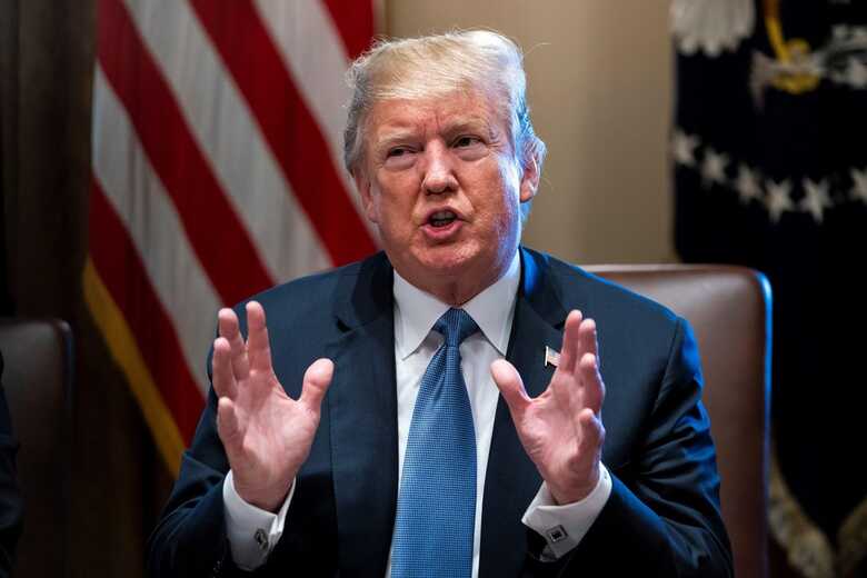 O presidente dos Estados Unidos, Donald Trump