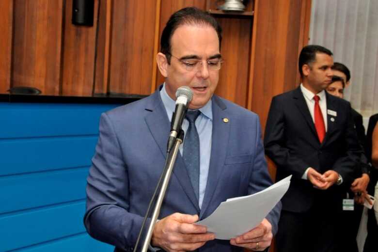 Deputado estadual Felipe Orro, o autor da proposta