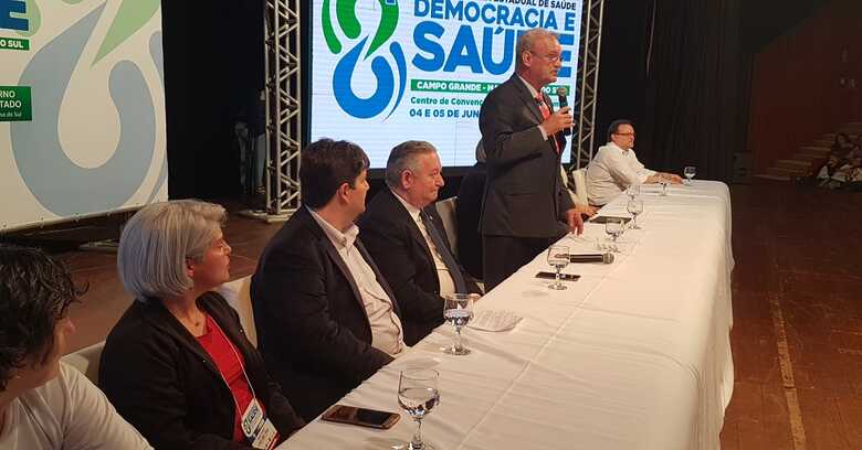 Geraldo Resende representou o governador no evento