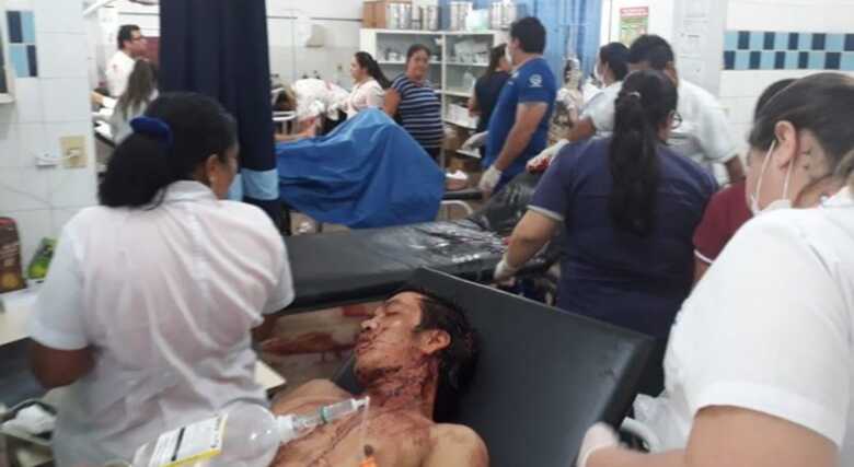 Os detentos utilizaram armas artesanais durante o conflito