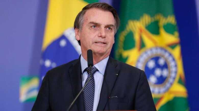 O presidente Jair Bolsonaro