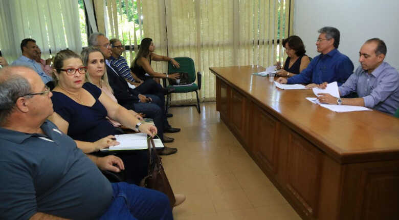 Reunião da SAD com representantes de Sindicatos