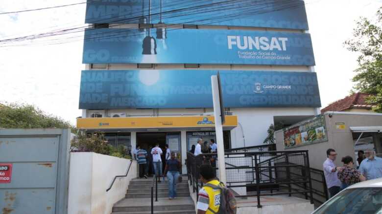 Os interessados nas vagas devem procurar a Funsat