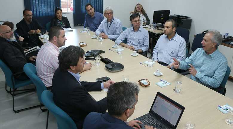 Diretores da TBG e da MSGás participaram do encontro