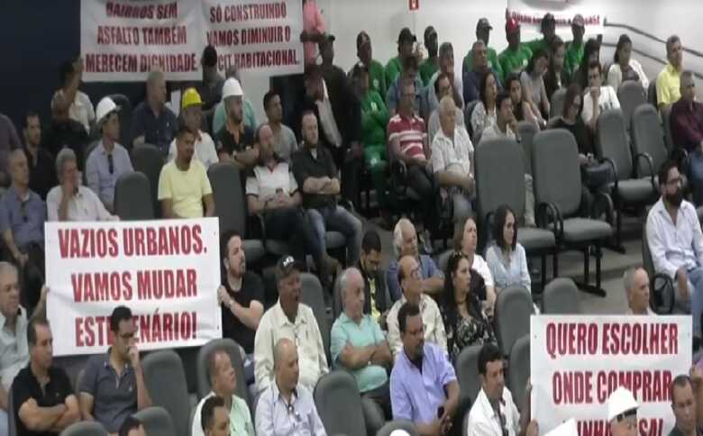 Audit&oacute;rio na Audi&ecirc;ncia P&uacute;blica realizada na C&acirc;mara Municipal de Campo Grande