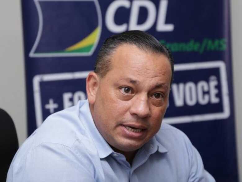 Adelaido Vila, presidente da Câmara de Dirigentes Lojistas