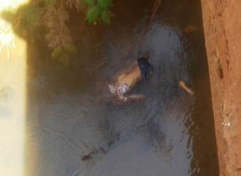 Pol&iacute;cia encontrou o corpo de um homem dentro do c&oacute;rrego Engenho Velho