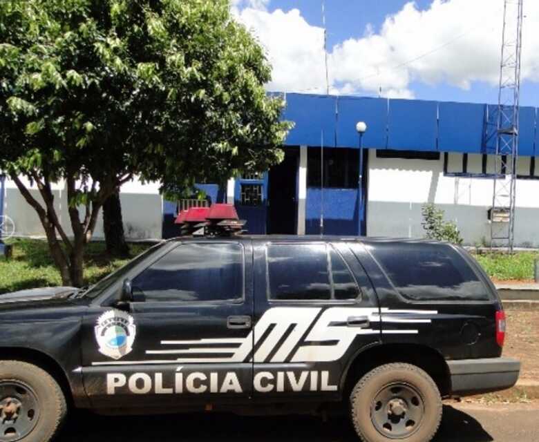 o jovem foi detido e levado para a delegacia de S&atilde;o Gabriel do Oeste