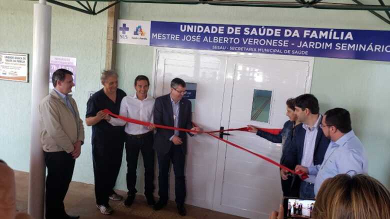 A solenidade contou com a presença de diversas autoridades, entre elas, o secretário José Mauro