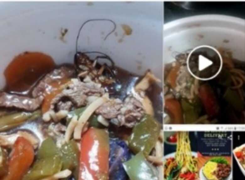 Lais acabou jogando fora at&eacute; o alimento que ainda n&atilde;o havia consumido