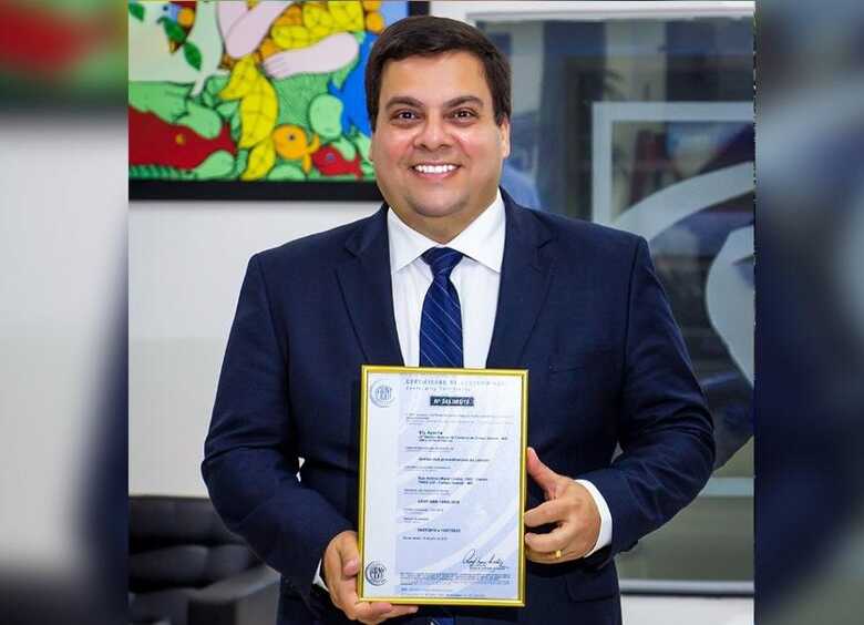 Ely Ayache afirma que a premiação da ABNT significa o ápce de qualidade do seu cartório