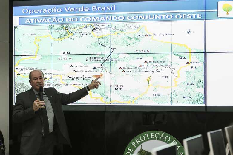 A queimadas na  Amazônia tiveram alta em agosto e queda em setembro, segundo dados do Cesipam