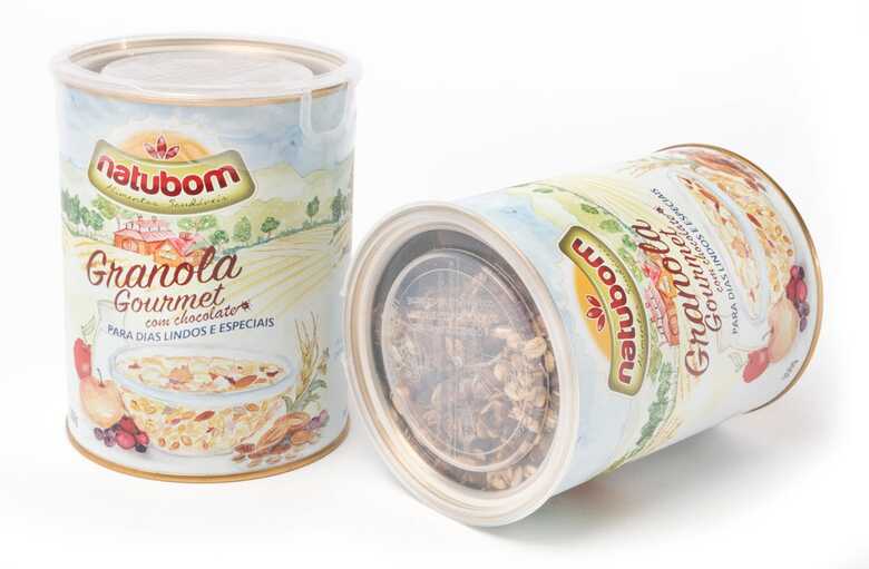Embalagem Granola Gourmet de Chocolate, vencedora do prêmio ABRE