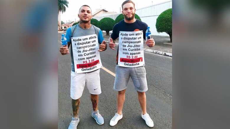 Dhiego e Júnior são atletas de Jiu-Jitsu e sonham em representar MS fora do Brasil