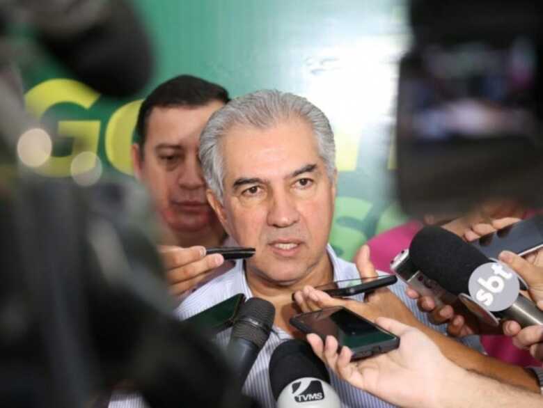 "A gente nunca pode deixar o crime superar o estado", de acordo com o governador Reinaldo Azambuja