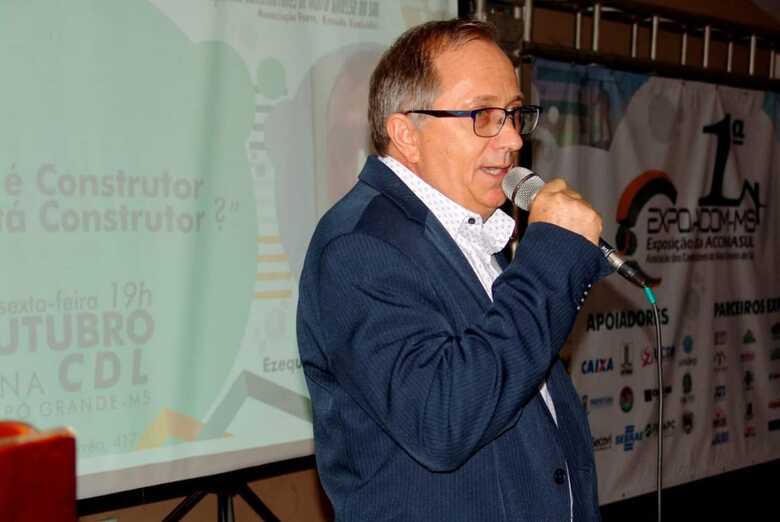 O presidente da Acomasul, Adão Castilho, afirmou que a a 2º EXPOACOM-MS é uma grande oportunidade aos corretores de imóveis