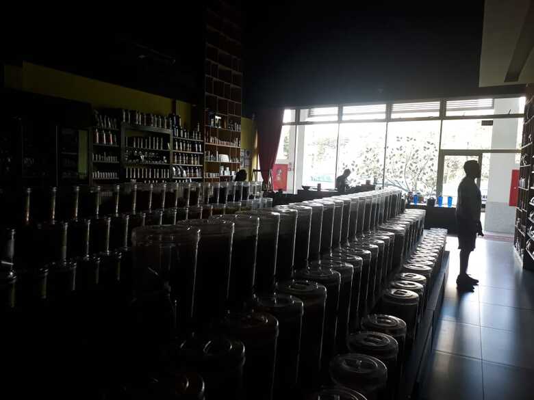 O emp&oacute;rio Gr&atilde;o e Gr&atilde;o ficou &agrave;s escuras