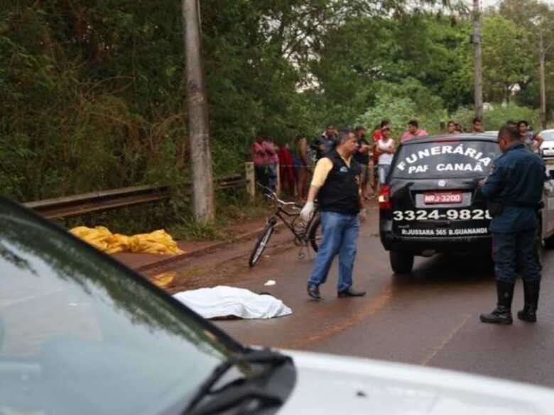 O adolescente morreu no local; o motorista foi preso em flagrante