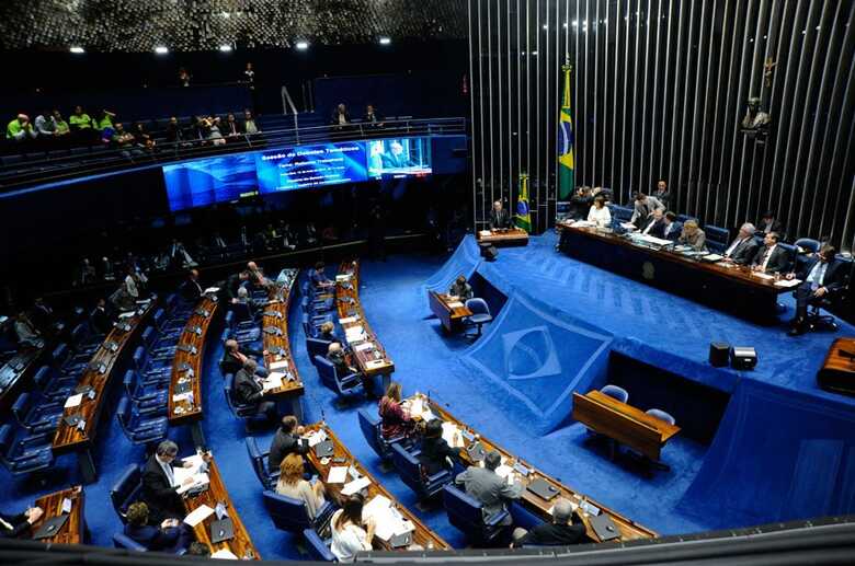 Plenário do Senado, em Brasília