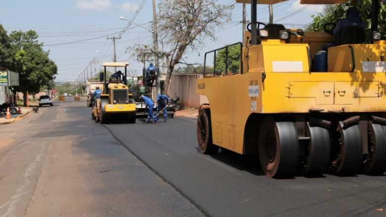 O novo asfalto será no trecho de 1 quilômetro , entre as avenida Zulmira Borba e Marques de Herval