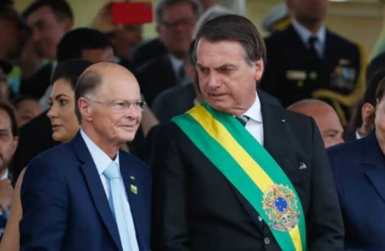 O dono da Record, Edir Macedo e o presidente Jair Bolsonaro