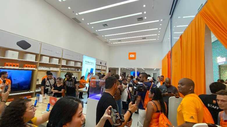 Loja inaugurada da Xiaomi em São Paulo