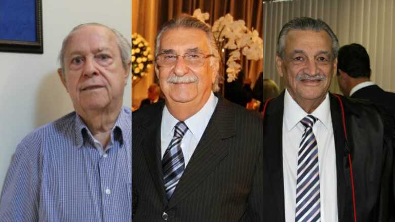 Os desembargadores aposentados citados pela defesa, Carlos Stephanini, Abdalla Jallad e Joenildo de Souza Chaves