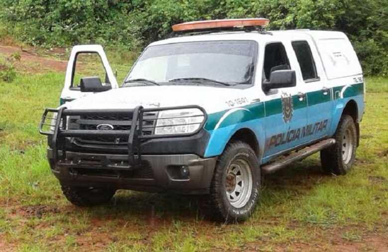 Viatura da Polícia Militar Ambiental