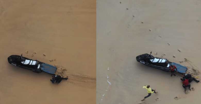Veja o vídeo do resgate dramático do surfista Pedro Scooby em Nazaré
