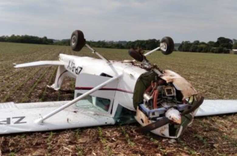 Avião monomotor paraguaio