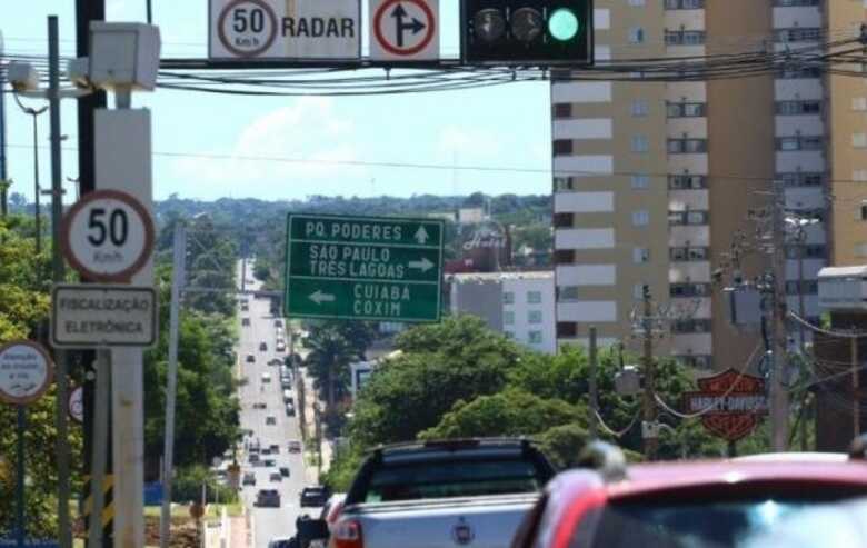 Radar da Afonso Pena, em Frente ao Shopping Campo Grande