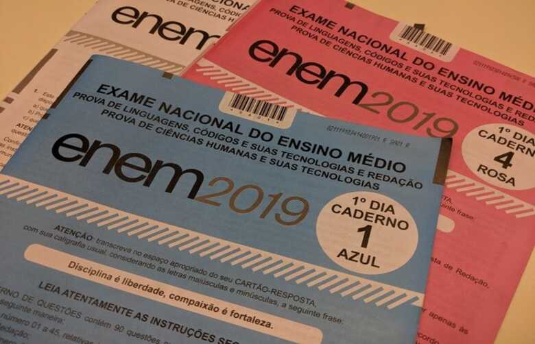 Provas da edição do Enem de 2019