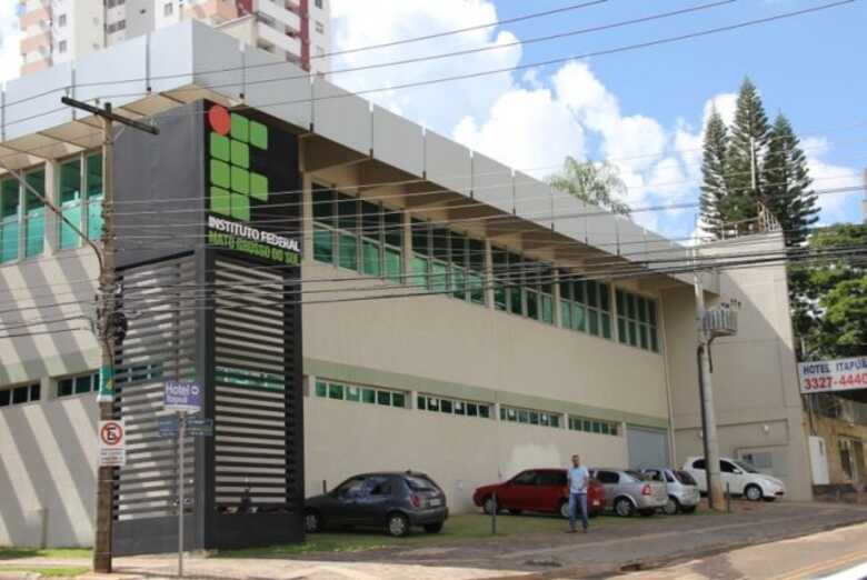 Instituto Federal de Mato Grosso do Sul, localizado na avenida Ceará