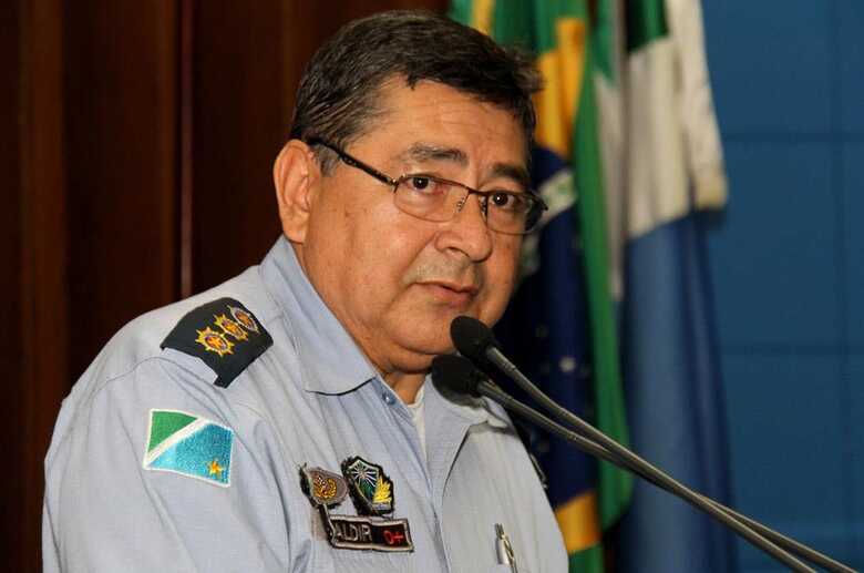 Comandante-geral da Polícia Militar de Mato Grosso do Sul, Coronel QOPM Waldir Ribeiro Acosta