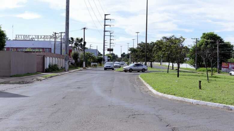 Avenida onde o atropelamento aconteceu