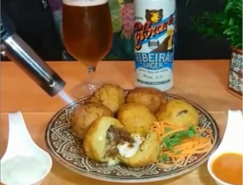 Prato da competição do Bar em Bar, em Macapá