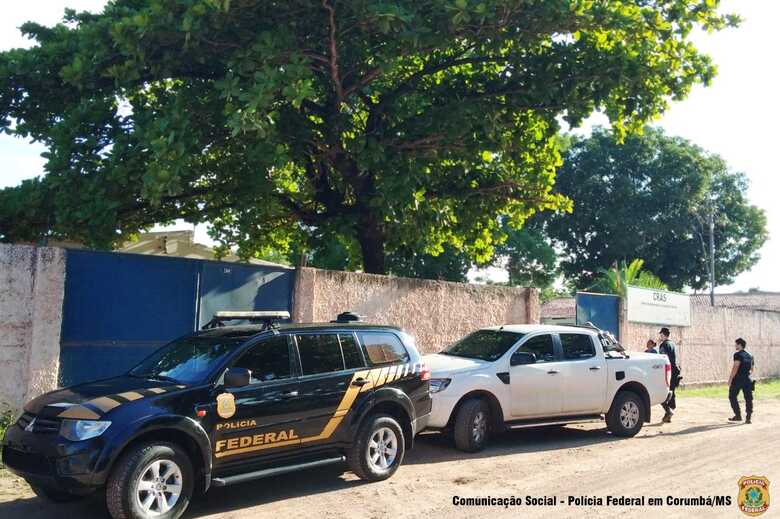 Polícia Federal em operação na prefeitura de Ladário