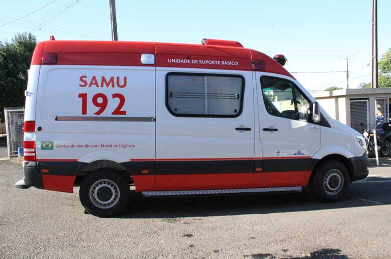O Serviço de Atendimento Móvel de Urgência (SAMU) precisou ser acionado