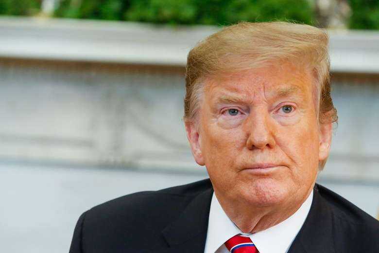 O presidente norte-americano, Donald Trumpo