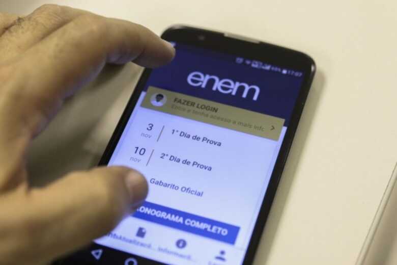 O aplicativo do Enem estará disponível para usuários do portal