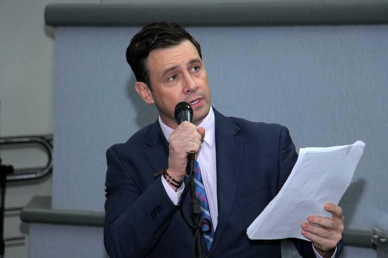 O vereador André Salineiro, autor da proposta