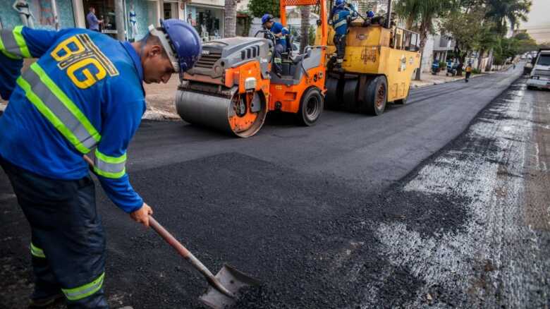 Diversas obras de recapeamento foram realizadas na capital