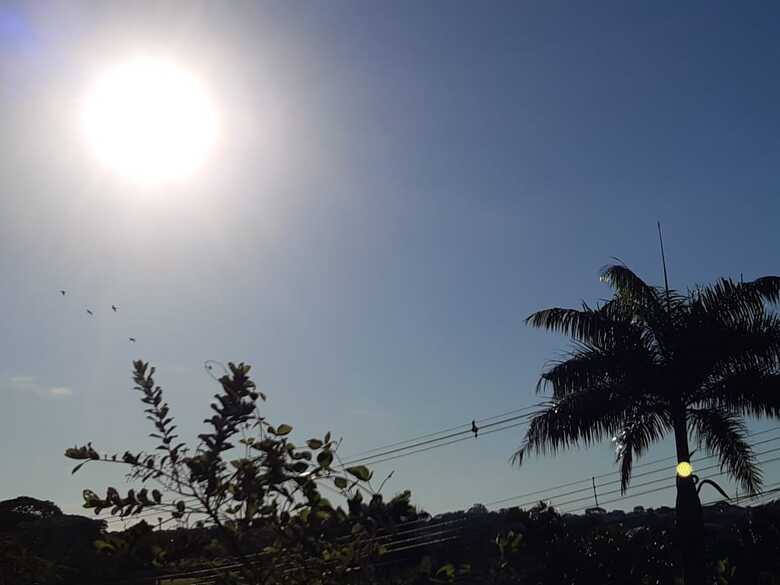 Manh&atilde; de sol em  Campo Grande