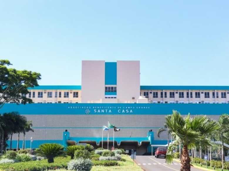 Santa Casa de Campo Grande na rua Eduardo Santos Pereira