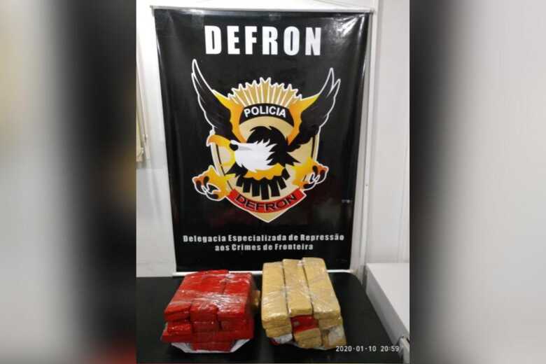 O flagrante ocorreu quando os policiais realizavam ações durante a Operação Hórus