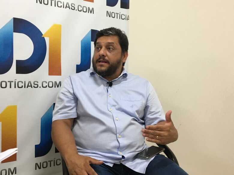 Secret&aacute;rio da Semadur, Eduardo Costa, durante entrevista ao JD1 Not&iacute;cias
