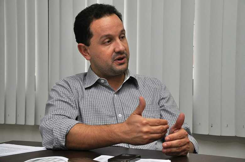 O diretor-presidente da Empresa de Saneamento de Mato Grosso do Sul (Sanesul), Walter Benedito Carneiro Junior