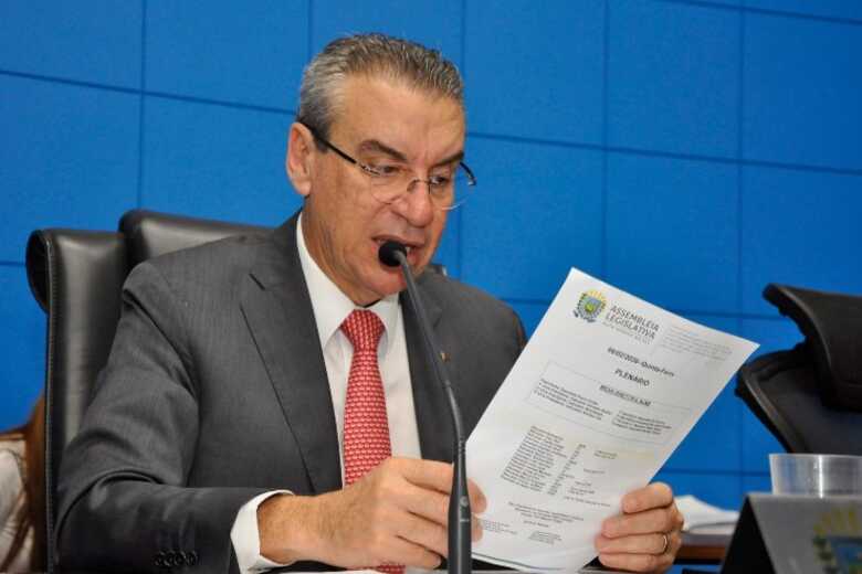 O presidente da AL-MS, deputado Paulo Correa