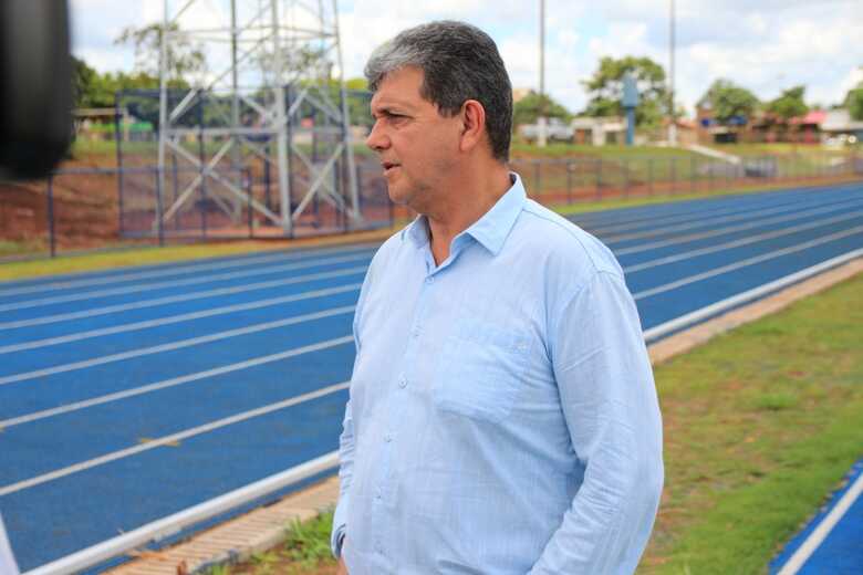 O presidente da C&acirc;mara Municipal de Campo Grande , vereador Jo&atilde;o Rocha